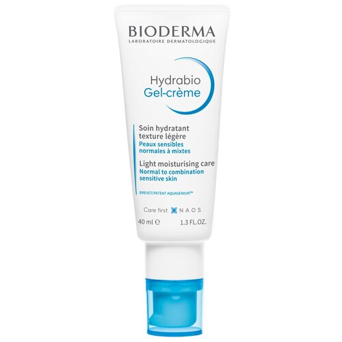 Гель-крем для обезвоженной кожи лица увлажняющий Hydrabio Bioderma/Биодерма 40мл