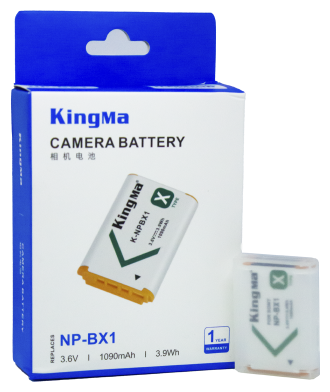 Аккумулятор сменная батарея Kingma NP-BX1 для камер Sony (1090 мАч)