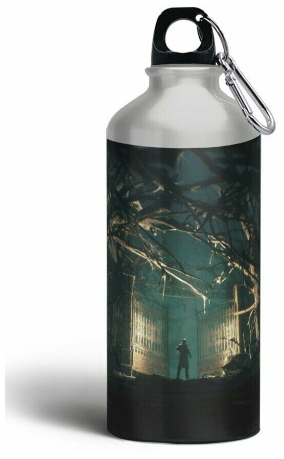 Бутылка спортивная/туристическая фляга игры Call of Cthulhu (ps3, ps4, ps5, Xbox, PC, Switch) - 6325