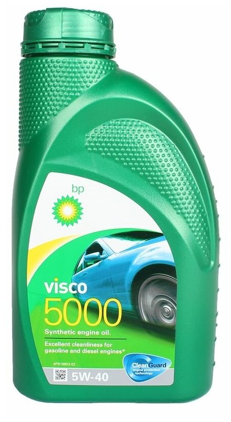 Масло моторное VISCO 5000 5W40 синтетика, 1литр BP 4027720060/114496/15805F