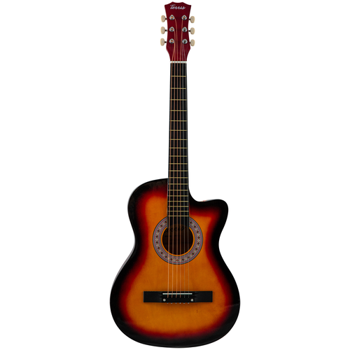 Акустическая гитара TERRIS TF-3802C SB terris tpack 1 sb электрогитара в наборе