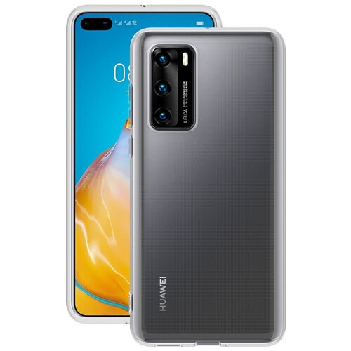 Чехол Gel Case для Huawei P40, прозрачный, Deppa 87581