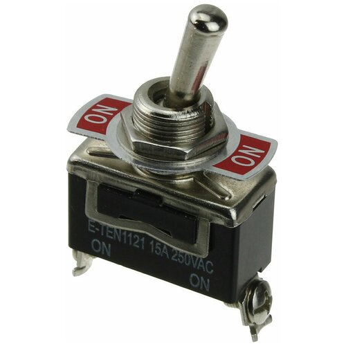 Тумблер 14*30 250В/15А, 3 контакта 2 положения rocker switch 5pcs lot on on 2 position spdt toggle switch 12mm 3 screw terminal 15a 250v 3 pin on on toggle switch