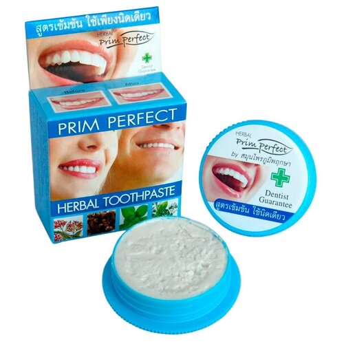 Растительная зубная паста Nokthai Prim Perfect 25 г