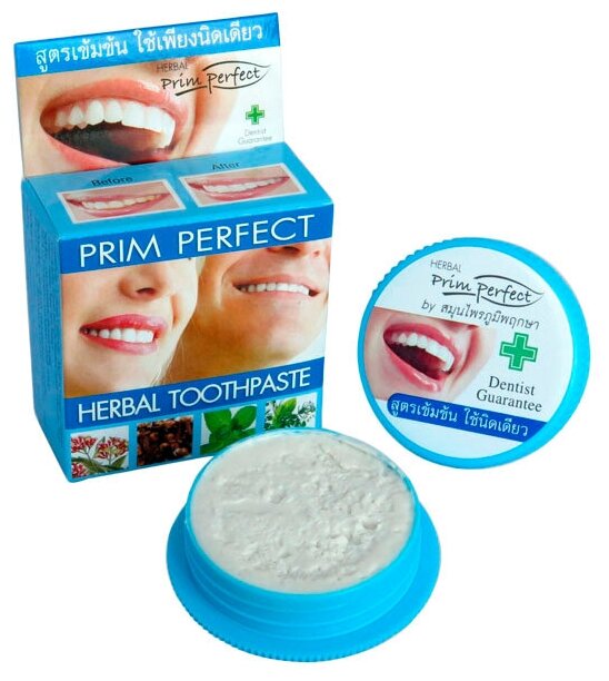 Растительная зубная паста Nokthai Prim Perfect 25 г