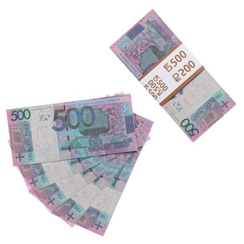 Пачка купюр 500 Беларусских рублей пачка купюр 500 рублей