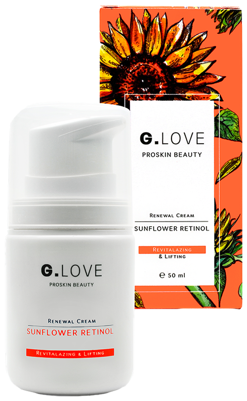 Обновляющий крем для лица Sunflower Retinol G.Love