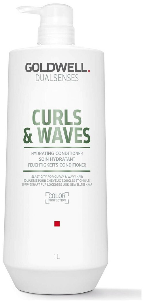 GOLDWELL Dualsenses curls & waves HYDRATING - Увлажняющий кондиционер для кудрявых и вьющихся волос 1000мл