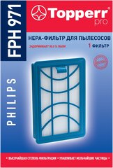 Topperr нера-фильтр для пылесосов PHILIPS, 1 шт, FPH 971
