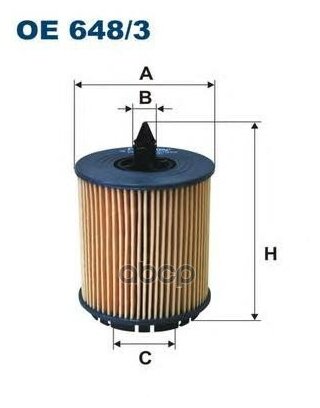 Фильтр Масляный Filtron арт. OE6483