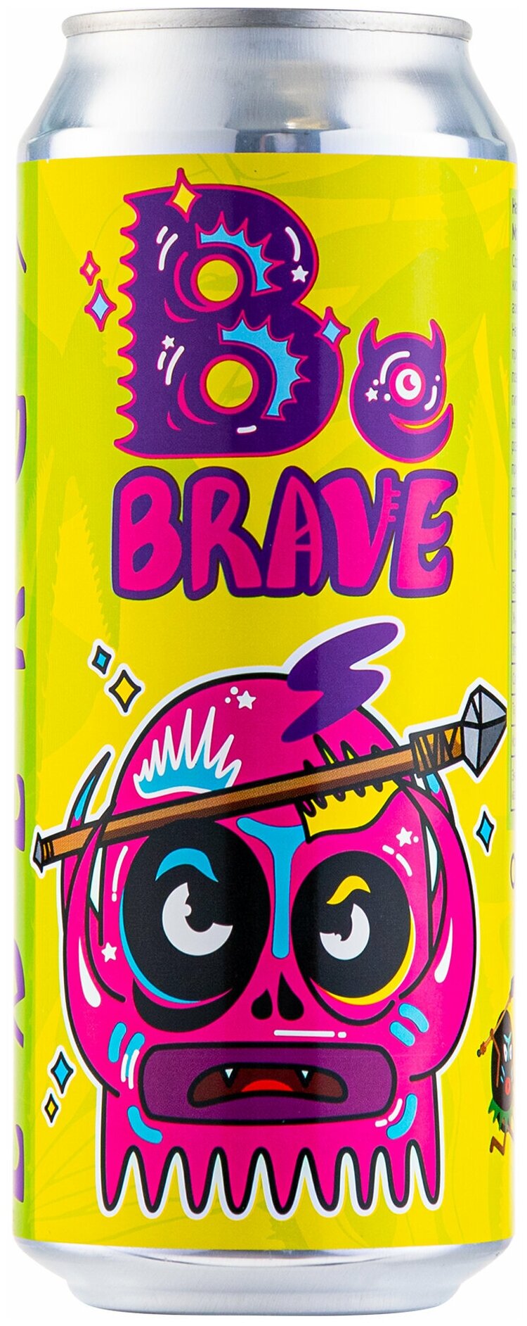 Энергетический безалкогольный напиток MR BE Brave (Мистер Би Браве) жестяная банка (ЖБ) 0,5 литра ( 500 мл.) - 12 штук - фотография № 3