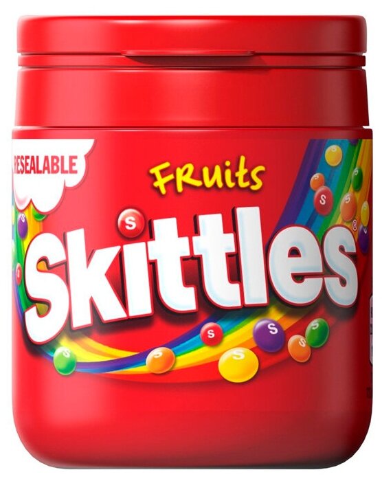 Жевательные конфеты Skittles Fruits Dose / Скитлс Фрут Дос 125гр (Польша)