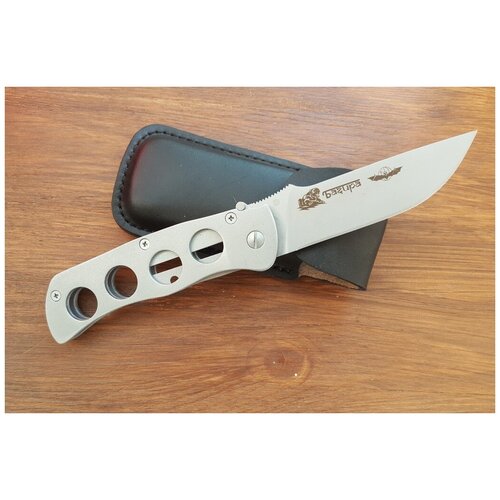 фото Нож складной багира мелита-к, рукоять металл, покрытие антиблик