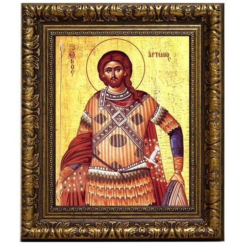 Артемий Антиохийский Святой великомученик. Икона на холсте.