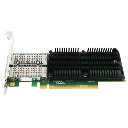 LR-Link 100GBase-X PCIE LRES1014PF-2QSFP28