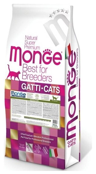 Monge PFB Cat Sensitive корм для кошек с чувствительным пищеварением 10 кг - фотография № 6