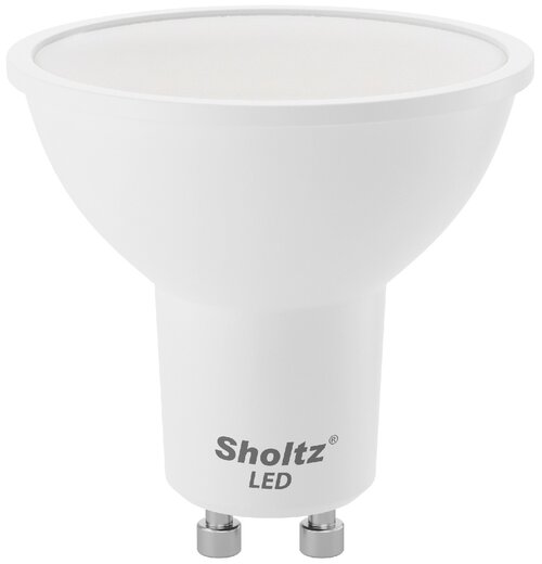 Упаковка светодиодных ламп 5 шт. Sholtz LMR3137, GU10, MR16, 9 Вт, 4200 К