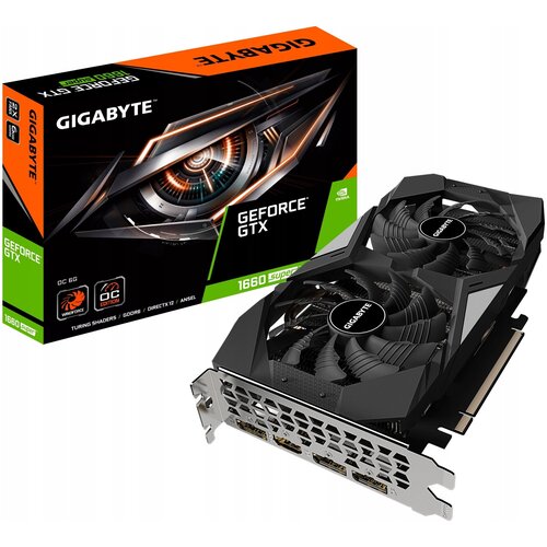 Видеокарта Gigabyte Nvidia GeForce GTX 1660 SUPER 6Gb 2200000₽