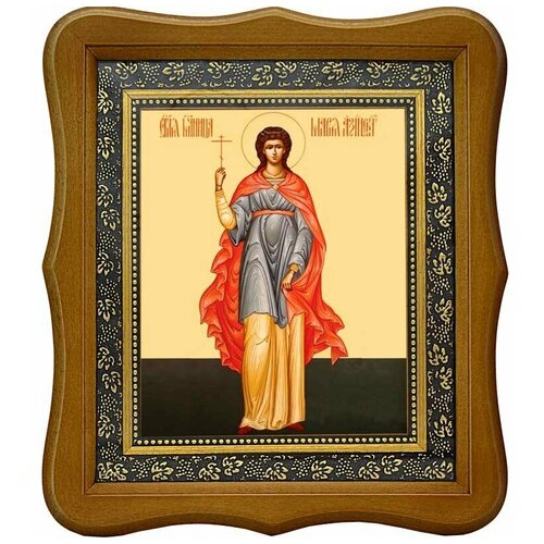 мария азийская мученица дева икона на холсте Мария Азийская мученица, дева. Икона на холсте.