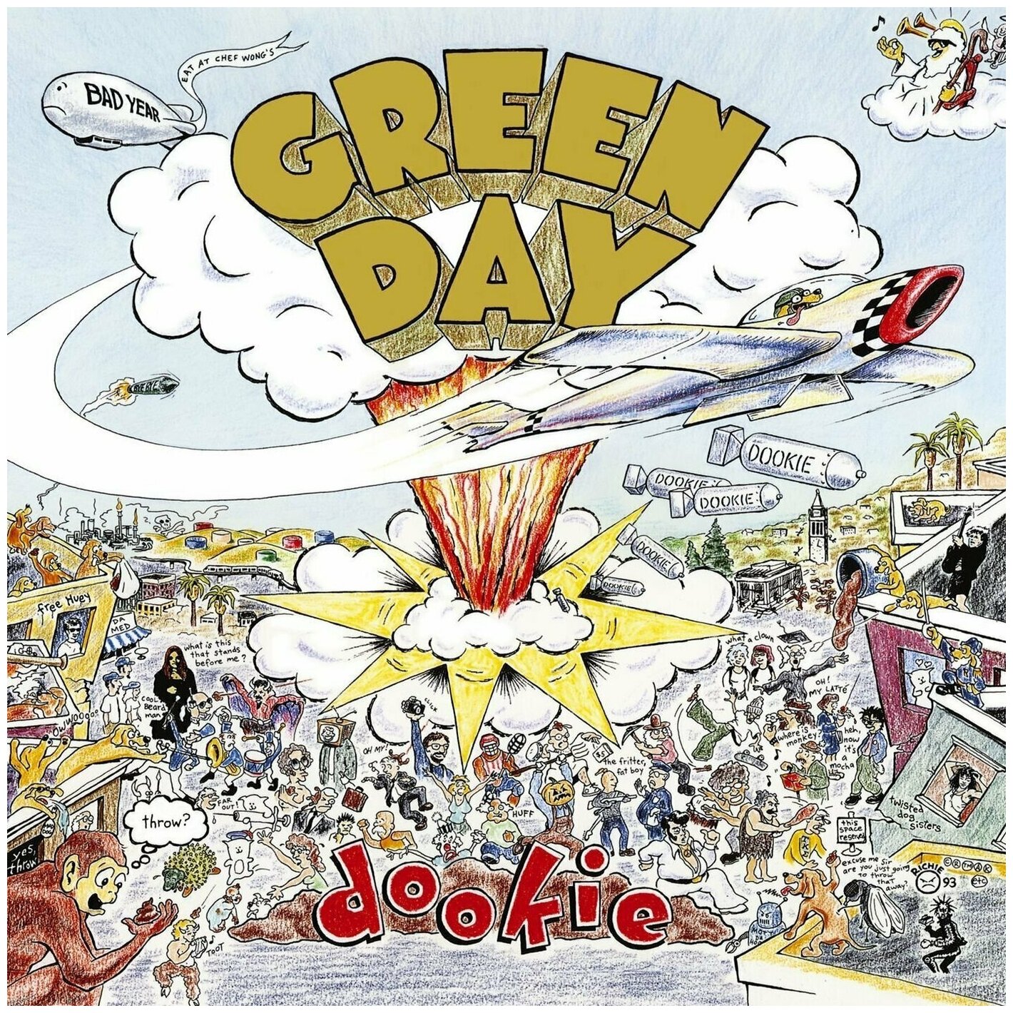 Виниловая пластинка. Green Day. Dookie (LP)