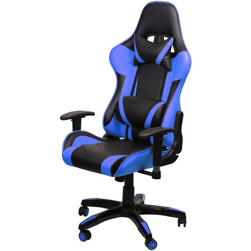 Кресло компьютерное игровое SOKOLTEC ZK5006TBL