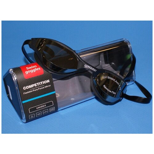 Очки для плавания BL1027M (Чёрный)