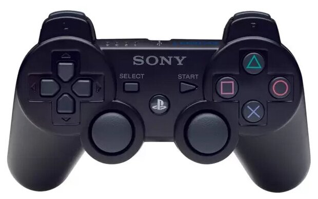 Беспроводной джойстик для PlayStation 3 DualShock 3 Sixaxis Wireless Controller Black