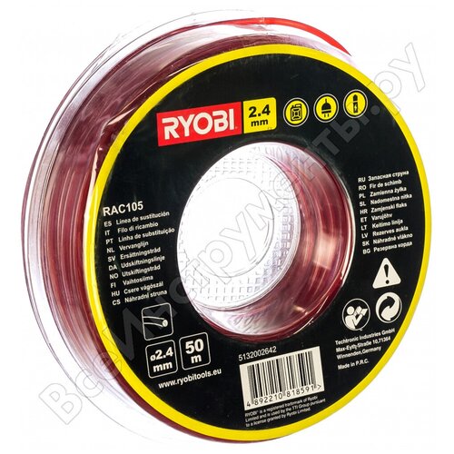 Леска 2,4 м х 50 м Ryobi RAC105