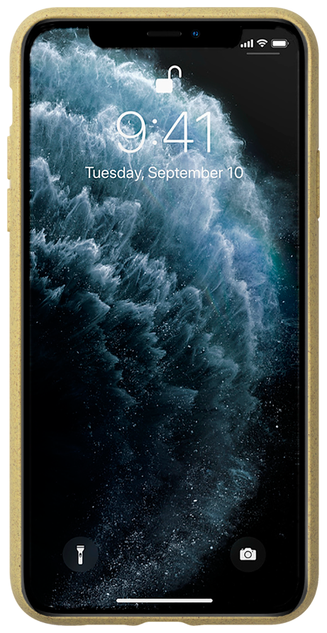 Чехол Eco Case для Apple iPhone 11 Pro Max, желтый, Deppa 87283