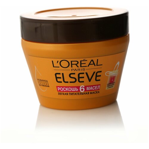 Эльсев / Elseve - Маска Роскошь 6 масел для волос нуждающихся в питании 300 мл