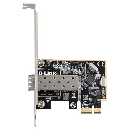 Сетевой адаптер Fast Ethernet D-Link DFE-560FX/10/B1A PCI Express (упак:10шт)