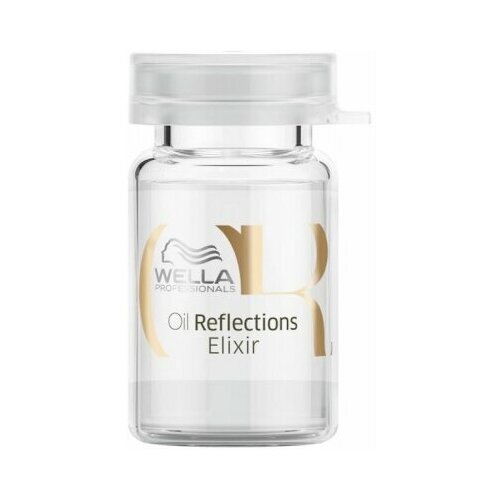 Wella Professional Oil Reflections Essence Эссенция для интенсивного блеска волос, 10х6 мл. wella professionals oil reflections разглаживающее масло для интенсивного блеска волос 100 мл бутылка