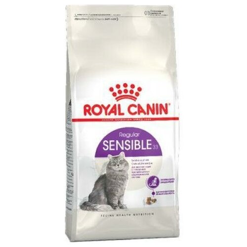 Сухой корм для кошек Royal Canin Sensible 33, привередливых в еде 4 кг