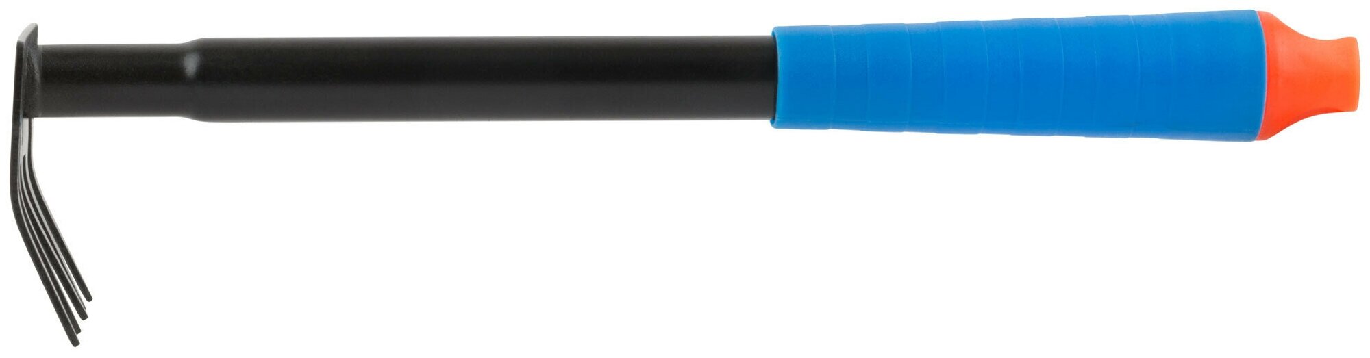 Грабли ручные с пластиковой ручкой мини FIT 77061; 295мм; 5зубьев - фотография № 3