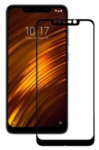 Фото Защитное стекло для Xiaomi Pocophone F1 c полным покрытием, серия стеклофф Base