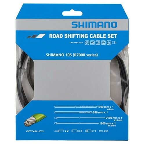 Велосипедный трос и оплетка переключения Shimano RS900 черный