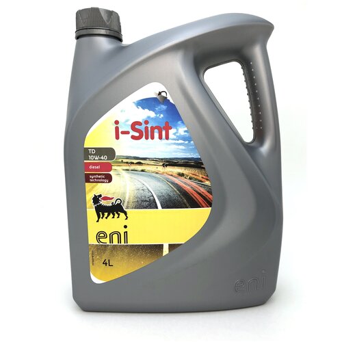 Моторное масло Eni i-Sint TD 10w-40, полусинтетическое, API CF/SH, 4 л