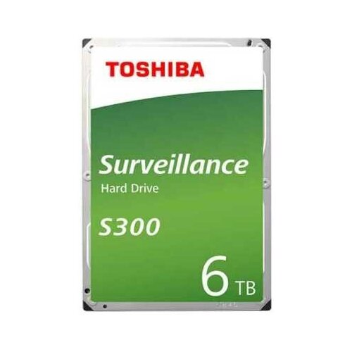 Жесткий диск Toshiba S300 Surveillance 6Tb HDWT860UZSVA жесткий диск toshiba surveillance s300 hdwt360uzsva 6 tb