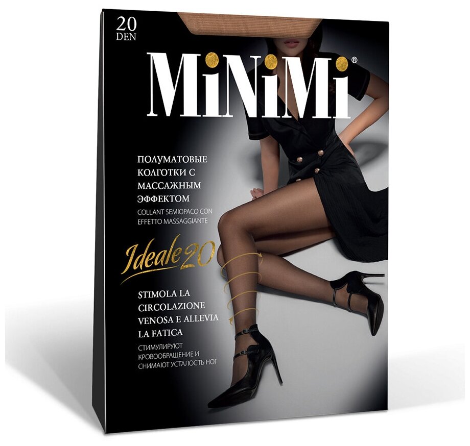 Колготки MINIMI Mini IDEALE 20 (утяжка по ноге) Daino 5