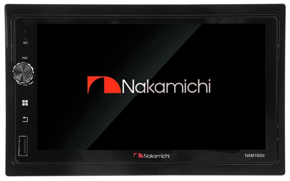 NAKNAM1600R NAKAMICHI Автомагнитола Nakamichi NAM1600r, 2DIN, MP3, USB, SD, BT Nakamichi NAM1600r NAKAMICHI NAK-NAM1600r