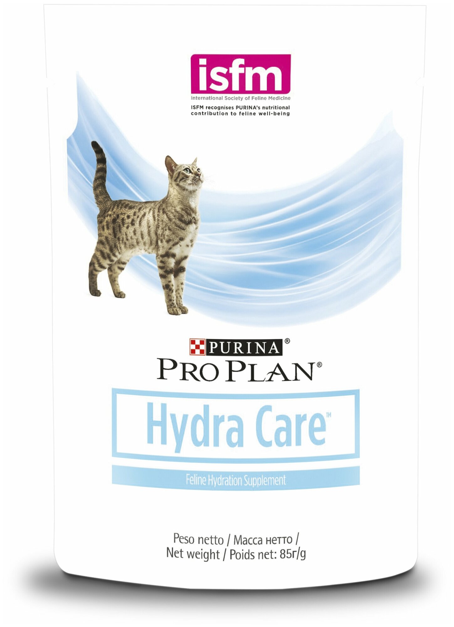 Pro Plan Veterinary Diets / Паучи Hydra Care для взрослых кошек, способствующий увеличению потребления воды, 85г х 10шт - фотография № 1