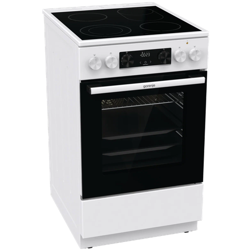 Электрическая плита Gorenje GECS5C70WA, белый электроплита gorenje gecs5c70wa