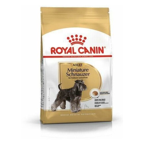 Сухой корм для взрослых собак породы миниатюрный шнауцер Royal Canin Miniature Schnauzer Adult 3 кг. (Р)