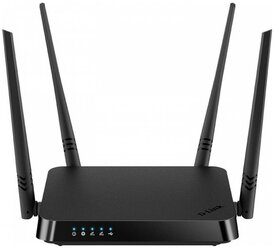 Wi-Fi роутер Роутер беспроводной D-Link DIR-825/RU/I1A 10/100/1000BASE-TX/4G ready черный