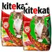 KITEKAT мясной ПИР для взрослых кошек (1,9 + 1,9 кг)