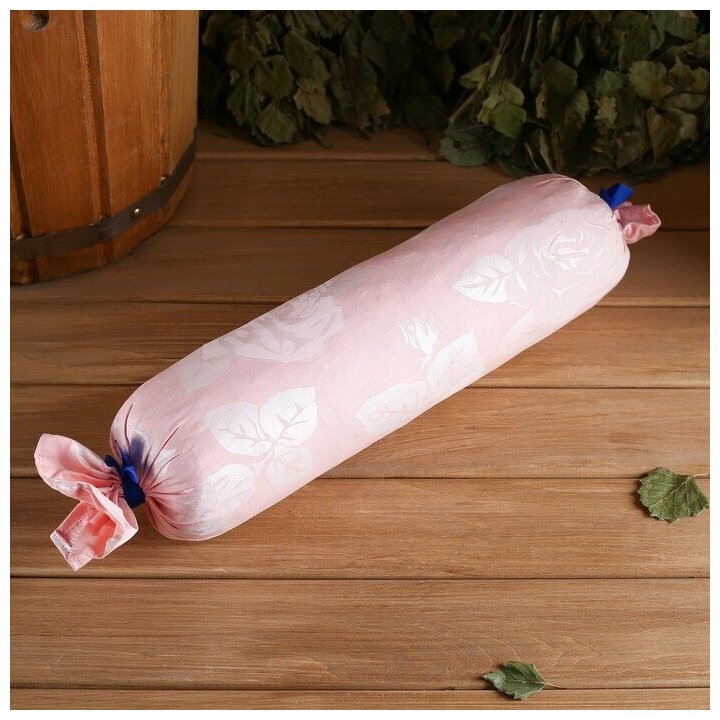 фото Валик из стружки можжевельника большой