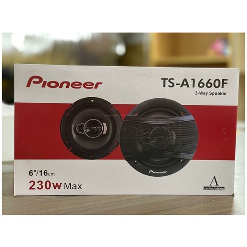 Автоколонки pioneer ТS- A1660,колонки в машину пионер ,колонки для автомобиля ,акустика