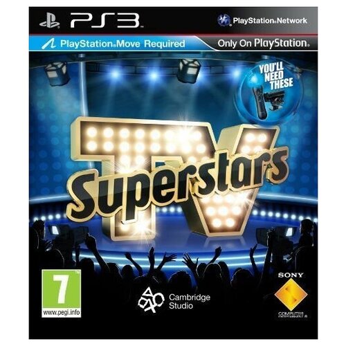 Звезды Телешоу (TV SuperStars) с поддержкой PlayStation Move (PS3) английский язык