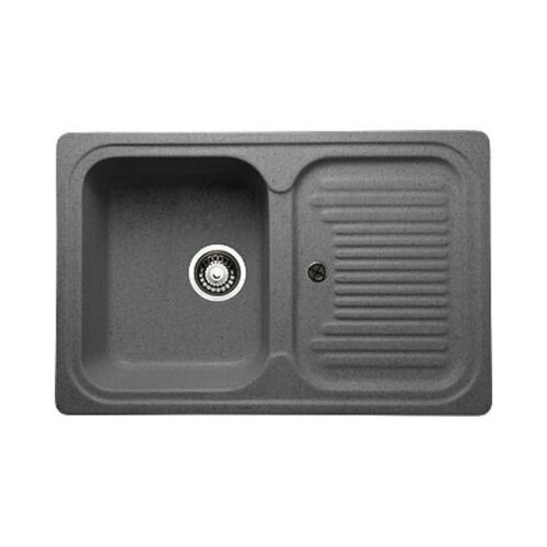 Мойка GRANICOM G-013 (760*505мм), 1 чаша+ крыло (грей)