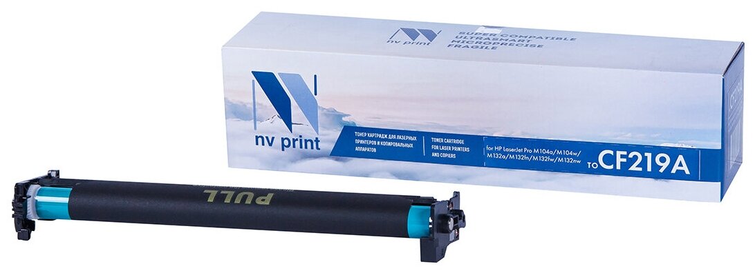 Драм-картридж NV Print NV-CF219ANC для HP LJ Pro M102, HP LJ Pro M104a, Canon LBP112, Canon LBP113 (совместимый, чёрный, 12000 стр, без чипа)